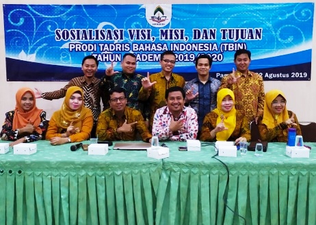 Sosialisasi Visi, Misi, dan Tujuan Program Studi Tadris Bahasa Indonesia